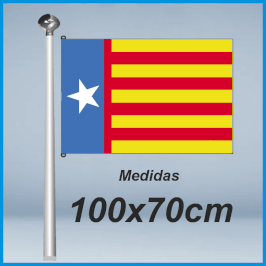 Bandera Estrelada Valencianista 100x70cm