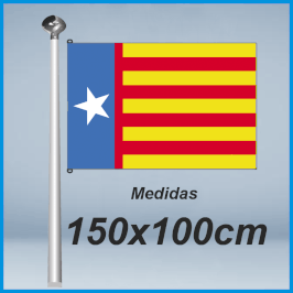 Bandera Estrelada Valencianista 150x100cm