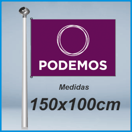 Bandera Podemos 150x100cm