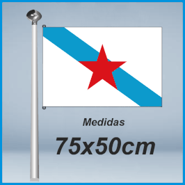 Bandera Nacionalista Gallega 75x50cm