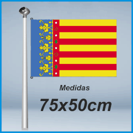 Bandera País Valenciano 75x50cm