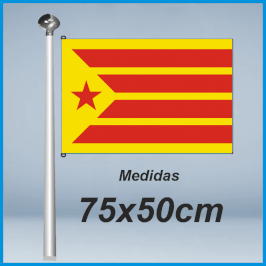Bandera Estelada Roja 75x50cm