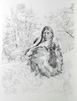 "WINTER BLANKETS - STAR QUILT"