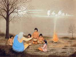 "CAMPFIRE STORYTELLER"