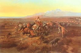 "RETURNING TO CAMP"