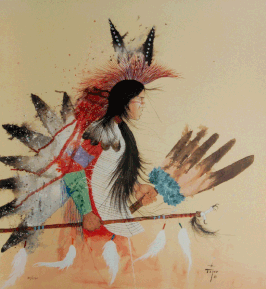 "PREPARING TO DANCE"