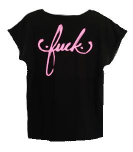 Shirt Damen Fuck pink