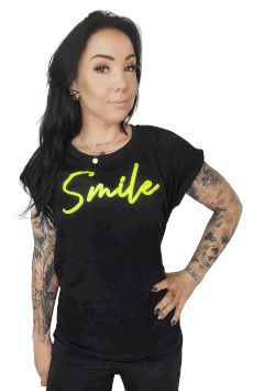 Tshirt Smile Neon