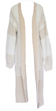 Cardigan beige long