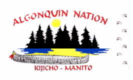 Kijicho Manito Algonquin Nation Flag