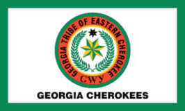 Georgia Tribe of Eastern Cherokee Flag