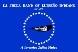 La Jolla Band of Luiseño Indians Flag