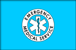 Emergency Medical Service (EMS) Flag