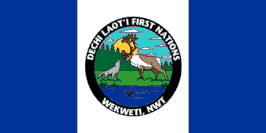 Dechi Laot'i First Nations-Wekweti-NWT Flag