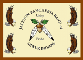 Jackson Rancheria Band of Miwok Indians Flag