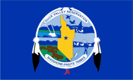 Duck Valley Shoshone-Paiute Tribe Flag