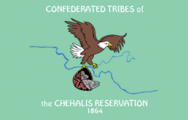 Confederated Tribes of the Chehalis Reservation Flag