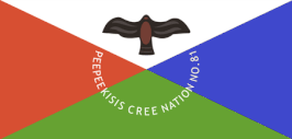 Peepeekisis Cree Nation Flag