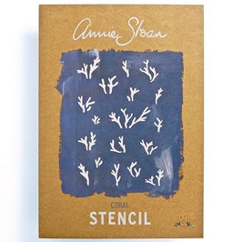 Coral by Annie Sloan - stencil A4-formaat