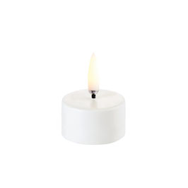 UYUNI LED tealight, white, 3,8x2