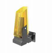 LÁMPARA LED DESTELLANTE 12-240V AC/DC. NARANJA CON LUZ BLANCA PARA MOTOR KONG