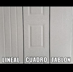 Portón americano seccional 2.75m x 2.60m