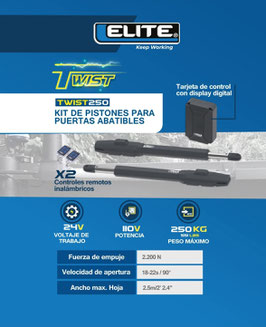 MOTORES BATIENTES elite twist 250kg