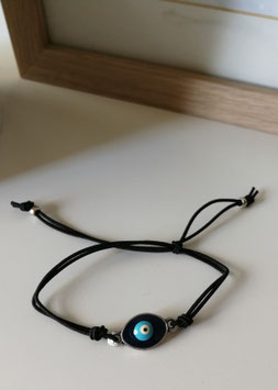 PULSERA EVIL EYE | navy