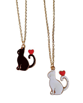 COLGANTE GATITO | negro