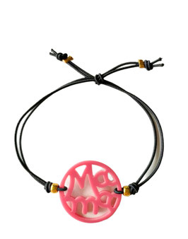 Pulsera MAMÁ rosa