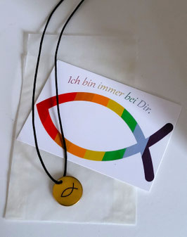 Segens-Tütchen "Ichthys" (gold)