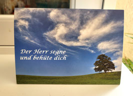 Aufstellkarte - Baum