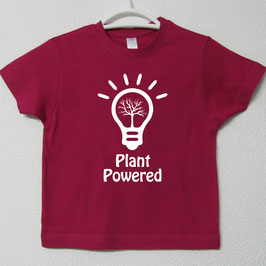 Plant Powered T-shirt | Fúcsia Colour