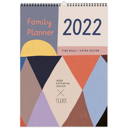 LARGE FAMILY PLANNER (2022, 13 PAGES) • SHAPES