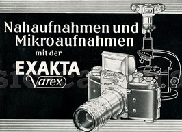 Nahaufnahmen und Mikroaufnahmen mit der Exakta Varex, Anleitung
