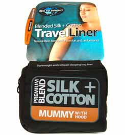Sea to Summit Silk/Cotton mummy Liner Hood