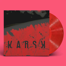 KARSK - KARSK - red transparent black marbled 12" vinyl record