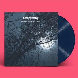 LOST MOON - THROUGH THE GATES OF LIGHT - blue transparent 12" vinyl record
