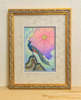 「眩耀孔雀図」