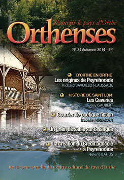 ORTHENSES N°24 - Automne 2014