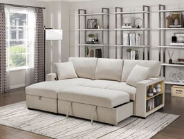 Sala Seccional Tela Chaise HE-90