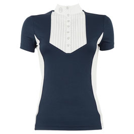 Anky Shirt contrast S/S C-wear - navy white