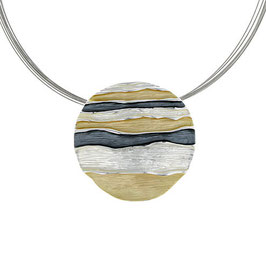 Collier "Horizont am Meer | tricolor"