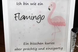 Ich bin wie ein Flamingo