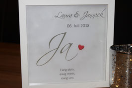 JA! Ewig dein...