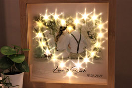 Liebe -  Foto m. Namen und Datum