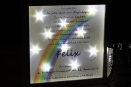 Gott gebe dir für jeden Sturm einen Regenbogen