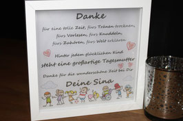 Für die Tagesmutter - Danke für alles