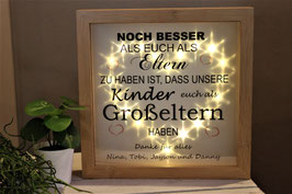 Noch bessser, als euch als Eltern zu haben...