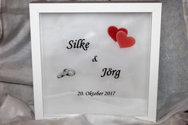 Hochzeit 2 kleine Herzen